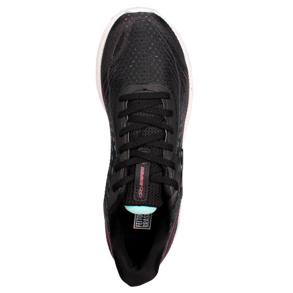 Tênis Olympikus Luna 2 Feminino Preto Preto/Rosa 4