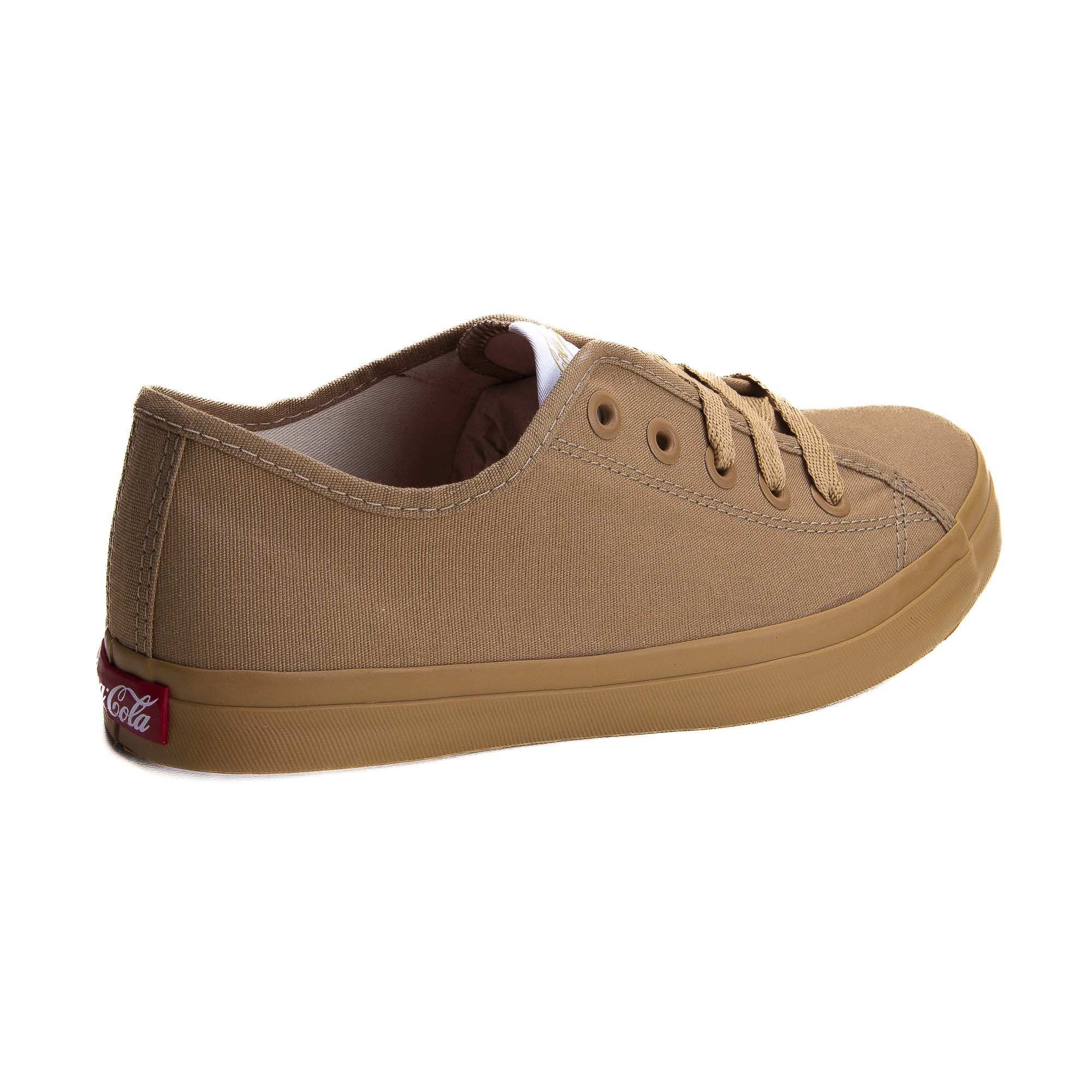 Tênis Coca Cola Stream Mono Canvas Feminino Marrom 4