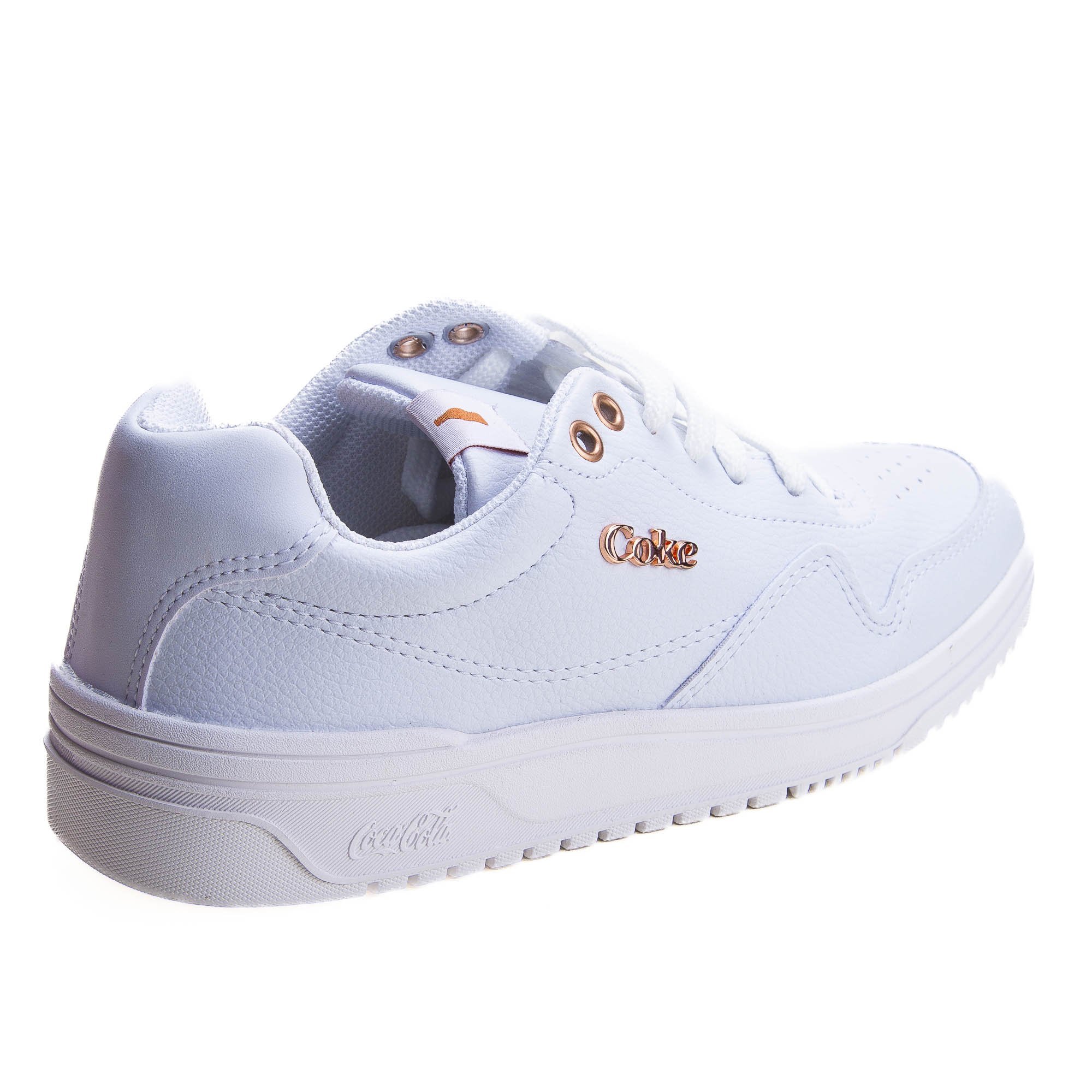 Tênis Coca Cola Hope Town Feminino - CC2483 Branco 4