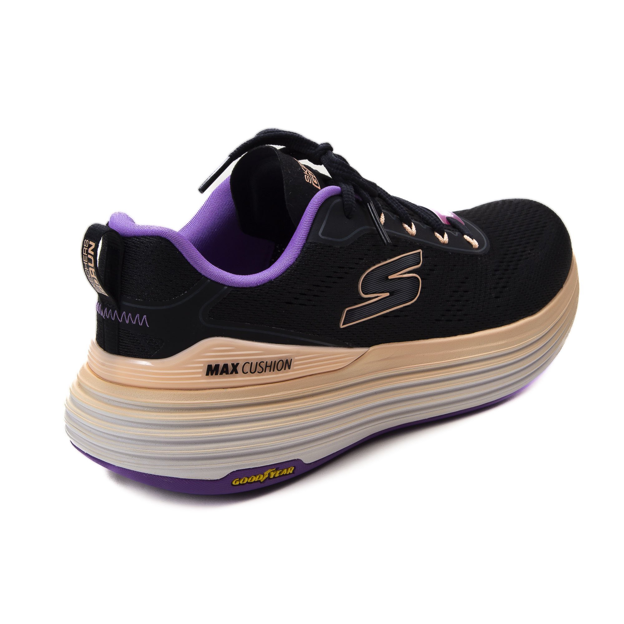 Tênis Skechers Max Cushioning Suspension Feminino Preto 4