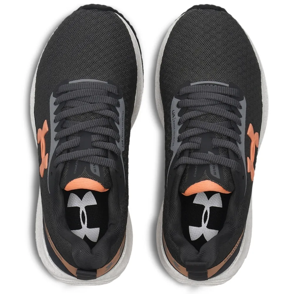Tênis Under Armour Charged Wing SE Infantil Cinza/Laranja 2