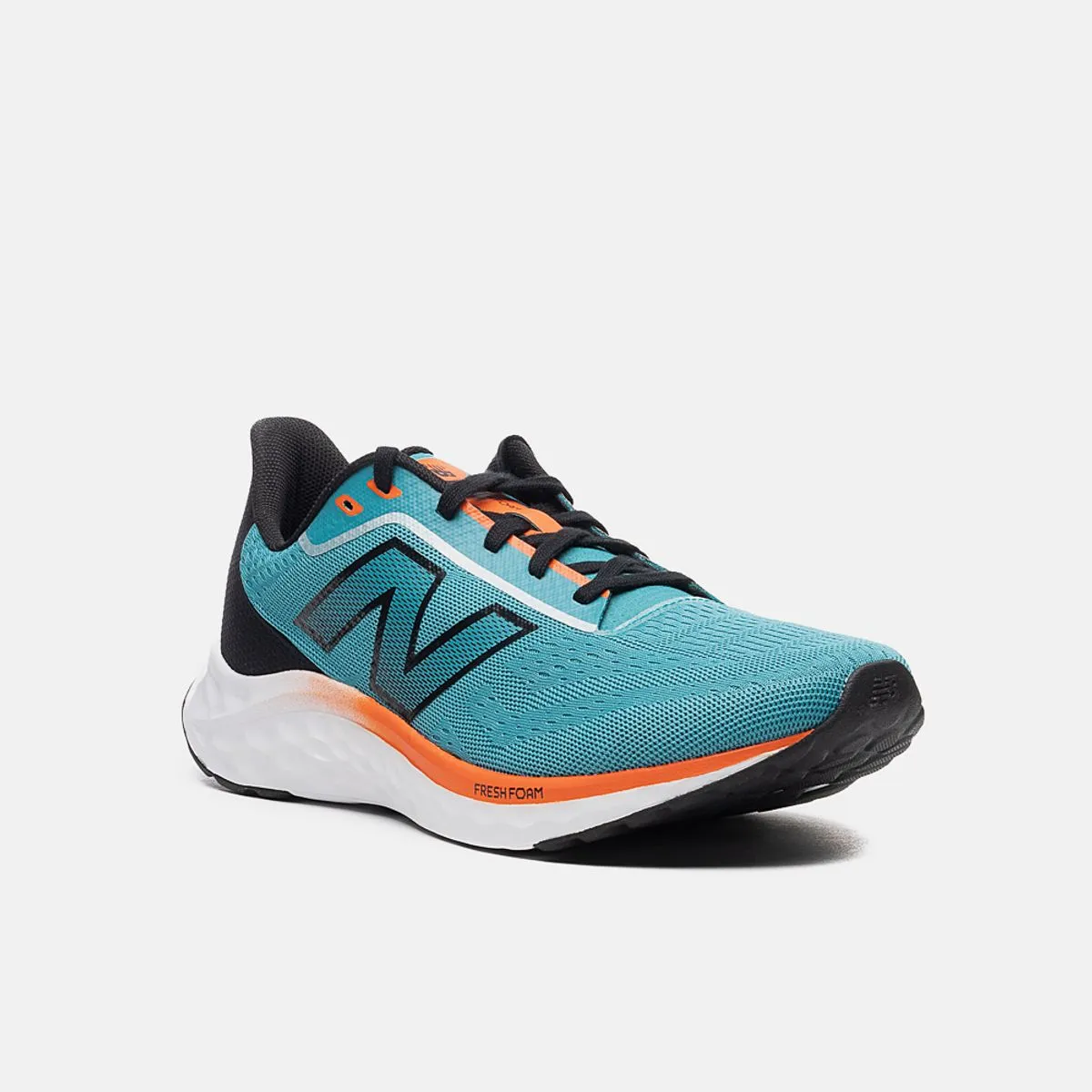 Tênis New Balance Arish V4 Fresh Foam Masculino Azul/Laranja 3