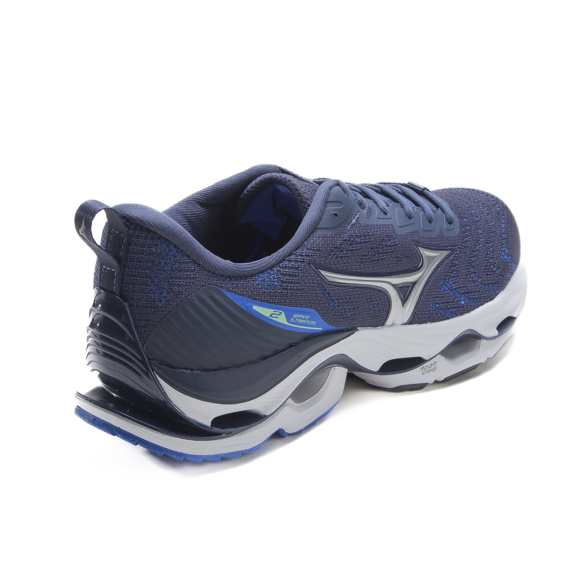 Tênis Mizuno Wave Stratos 2 Masculino Azul 4
