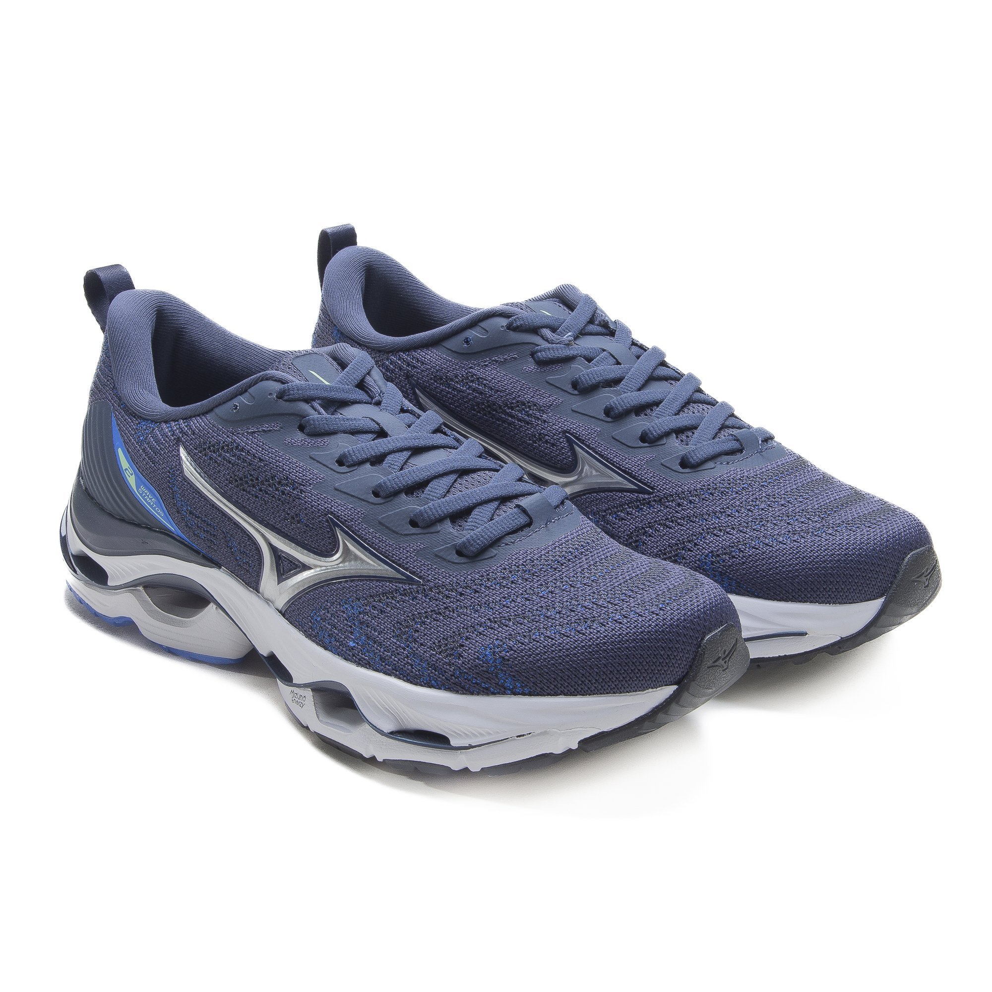 Tênis Mizuno Wave Stratos 2 Masculino Azul 5