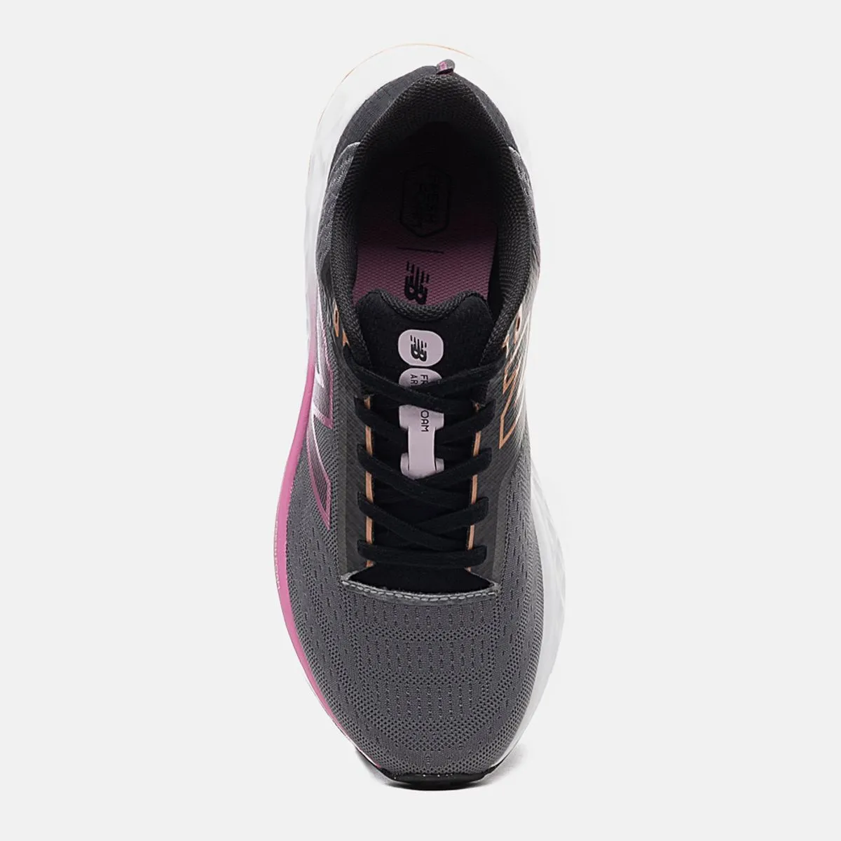 Tênis New Balance Fresh Foam Arishi V4 Feminino Cinza/Rosa 2