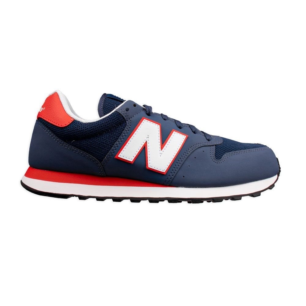Tênis New Balance 500 V2 Masculino Leve Casual Azul Marinho