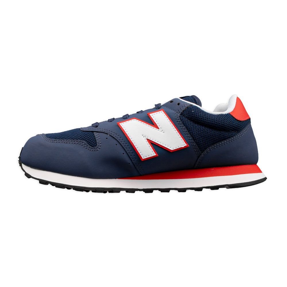 Tênis New Balance 500 V2 Masculino Leve Casual Azul Marinho Azul 3