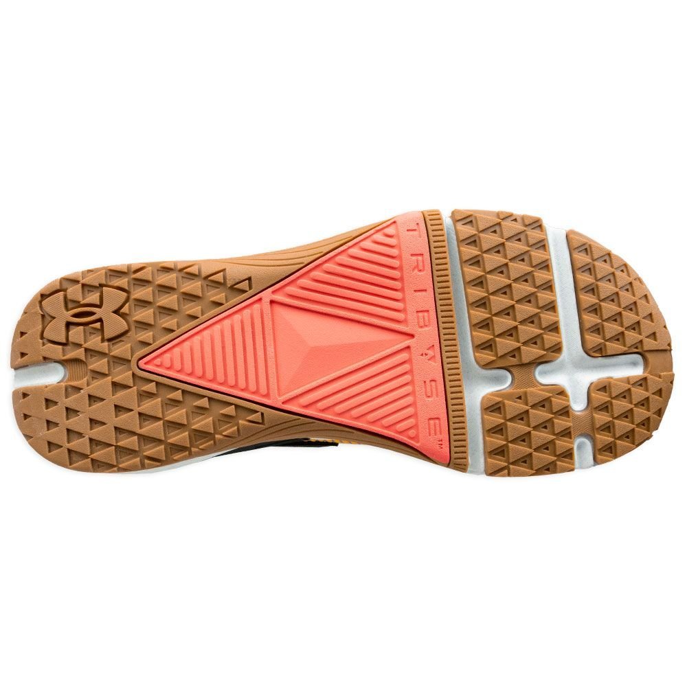 Tênis Under Armour Tribase Lift Laranja/Preto Amarelo/Preto 2