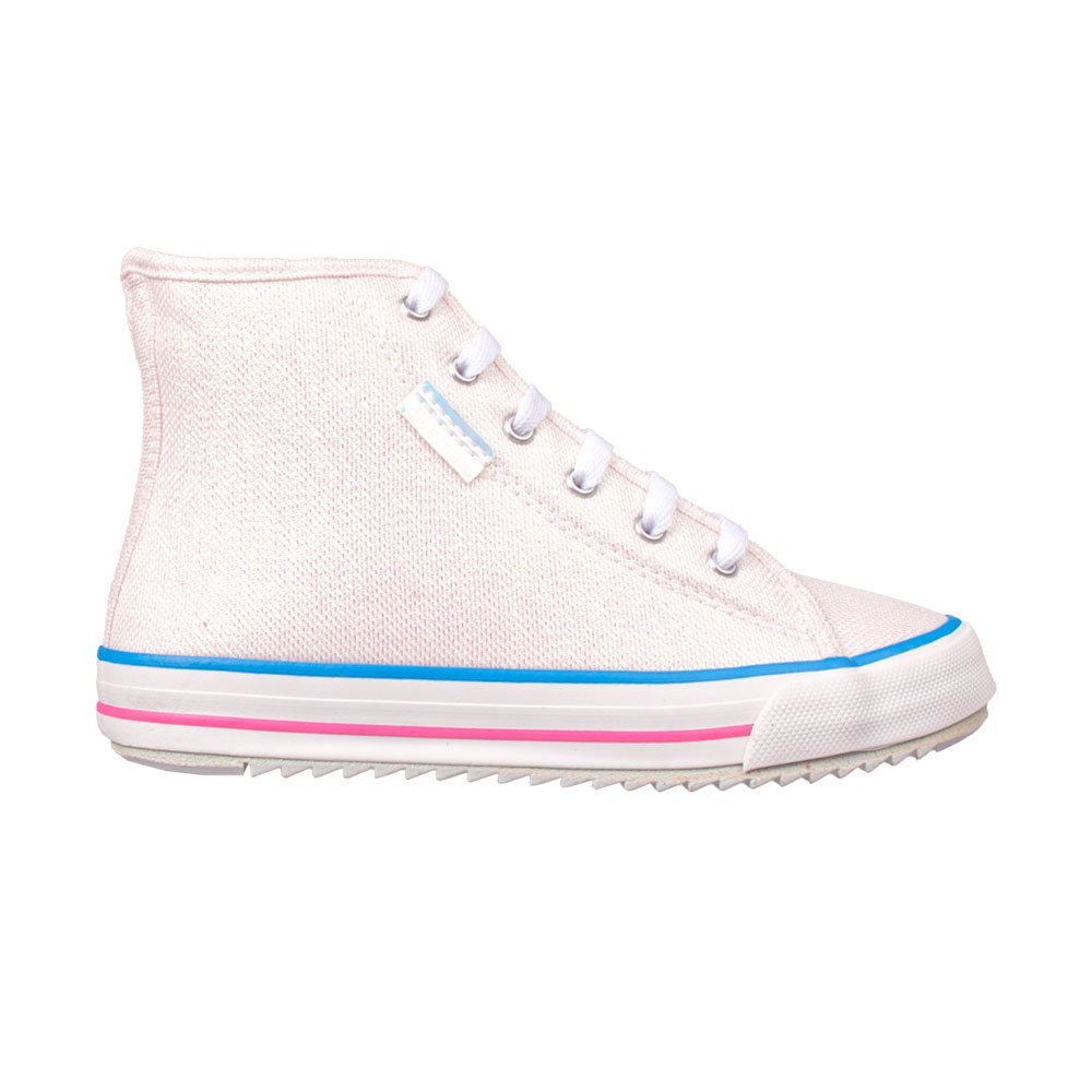 Tênis Diversão Mini Melissa Branco/rosa