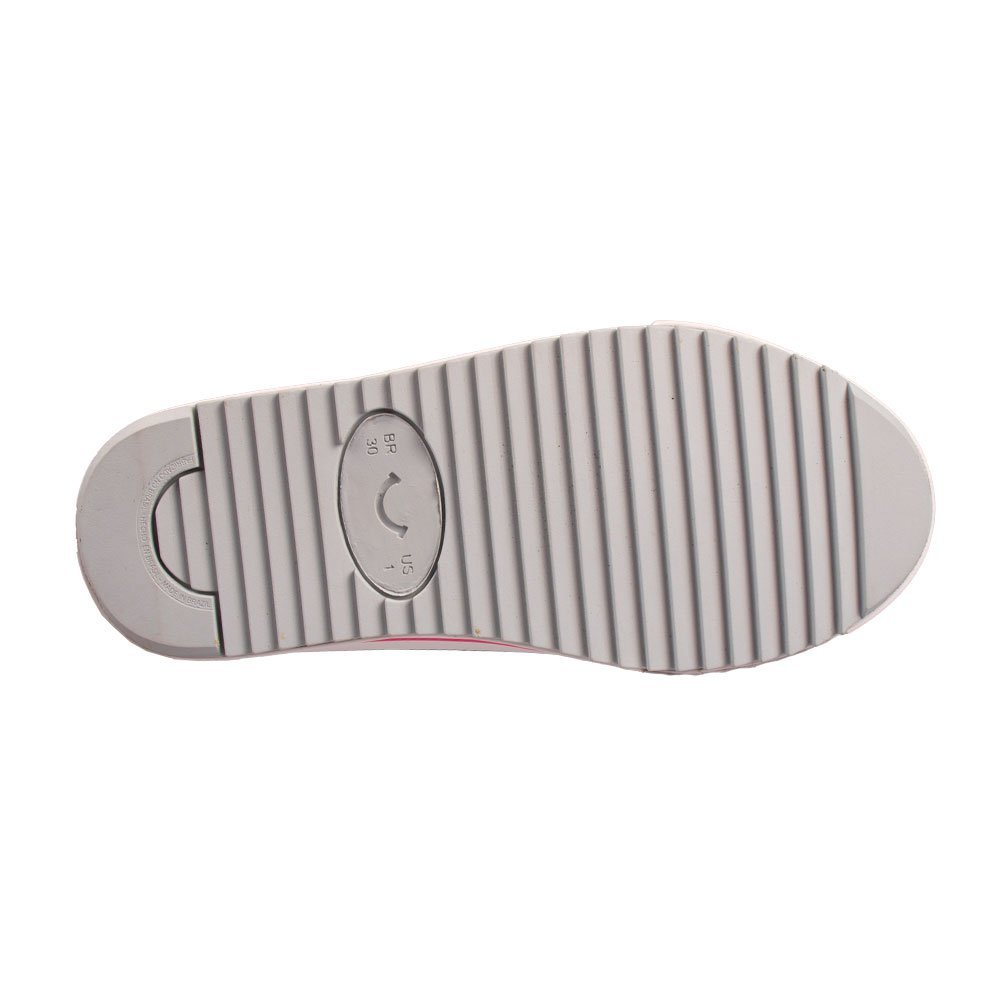 Tênis Diversão Mini Mirela Branco/Rosa Branco 2