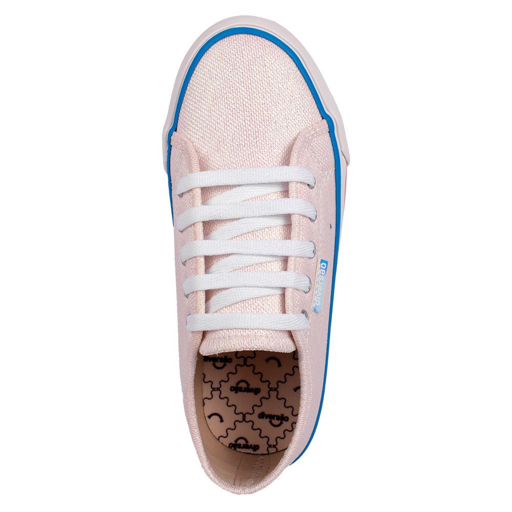 Tênis Diversão Mini Mirela Branco/Rosa Branco 4