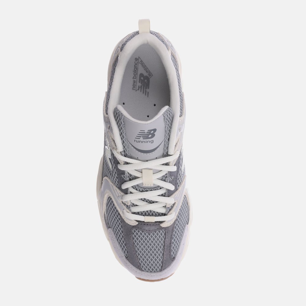 Tênis New Balance 530 Unisex Cinza/Branco 4