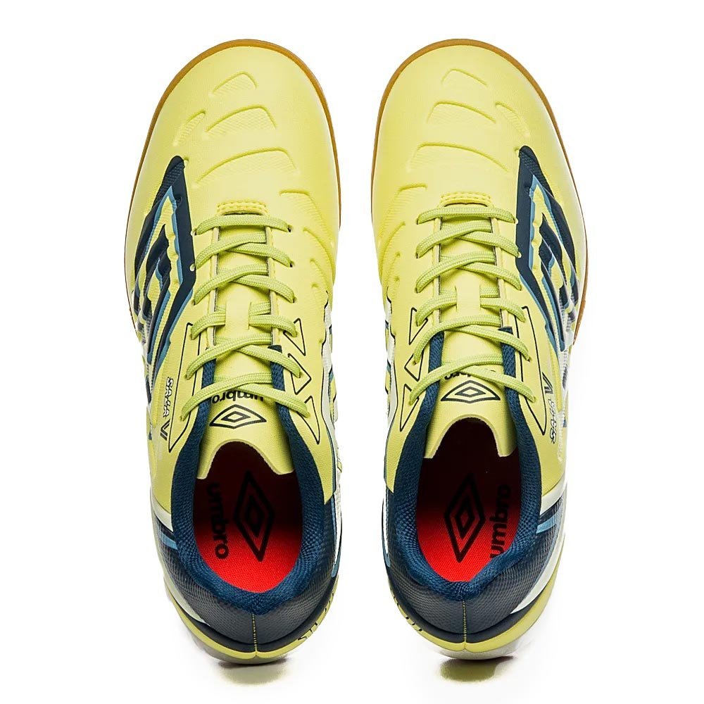 Chuteira Umbro Sala V Club Futsal Verde Limão 2