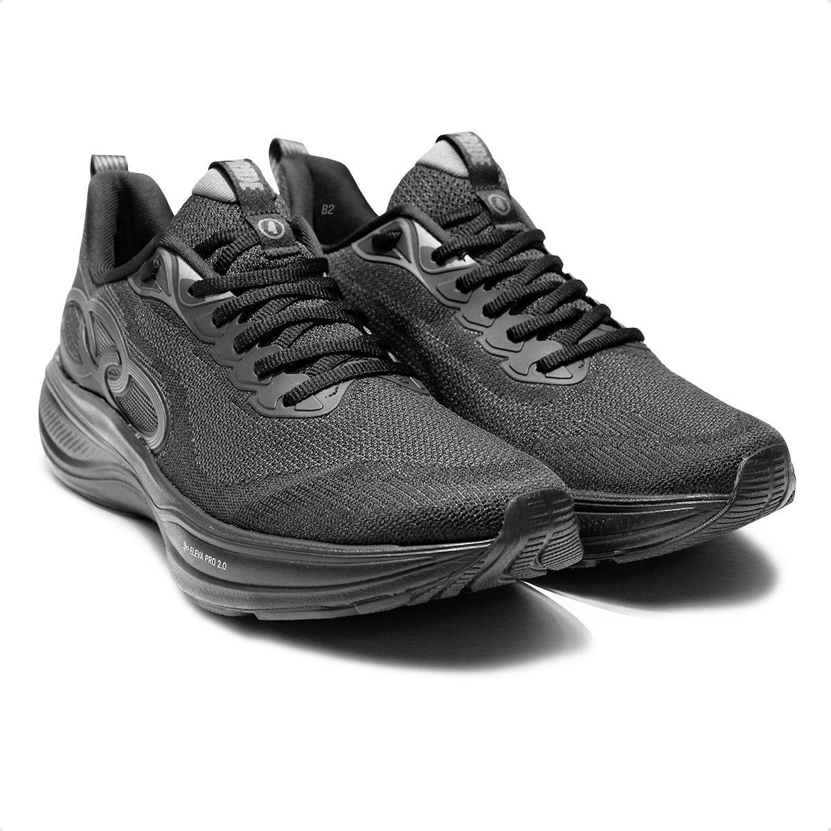 Tênis Olympikus Pride 4 Masculino Preto/Chumbo 2