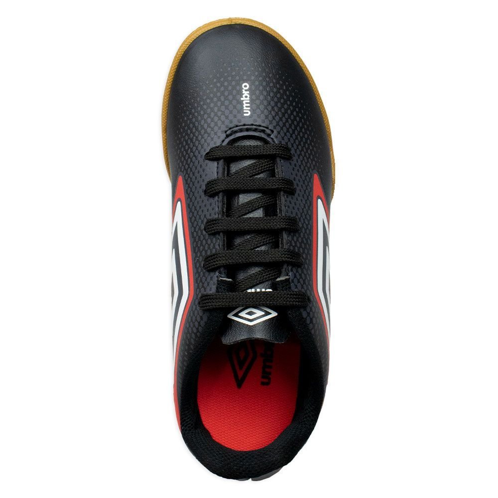 Chuteira Umbro Cannon Futsal Juvenil Preto 4