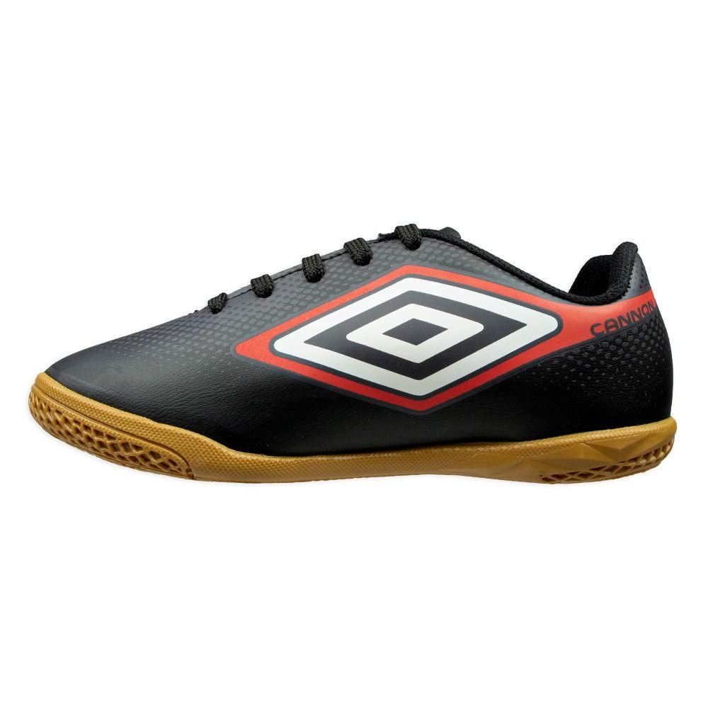 Chuteira Umbro Cannon Futsal Juvenil Preto 3