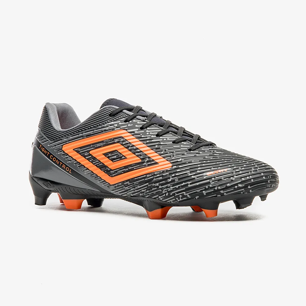 Chuteira Umbro Gravity Campo Cinza 2
