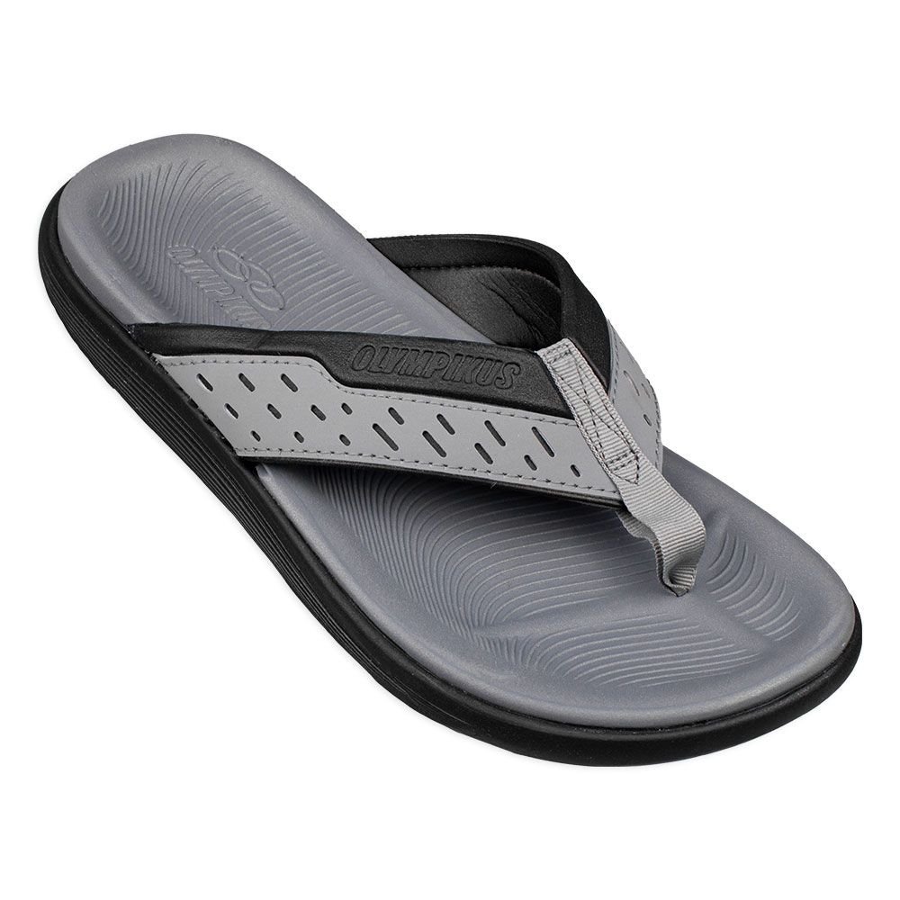Chinelo Olympikus Caraiva Cinza 4