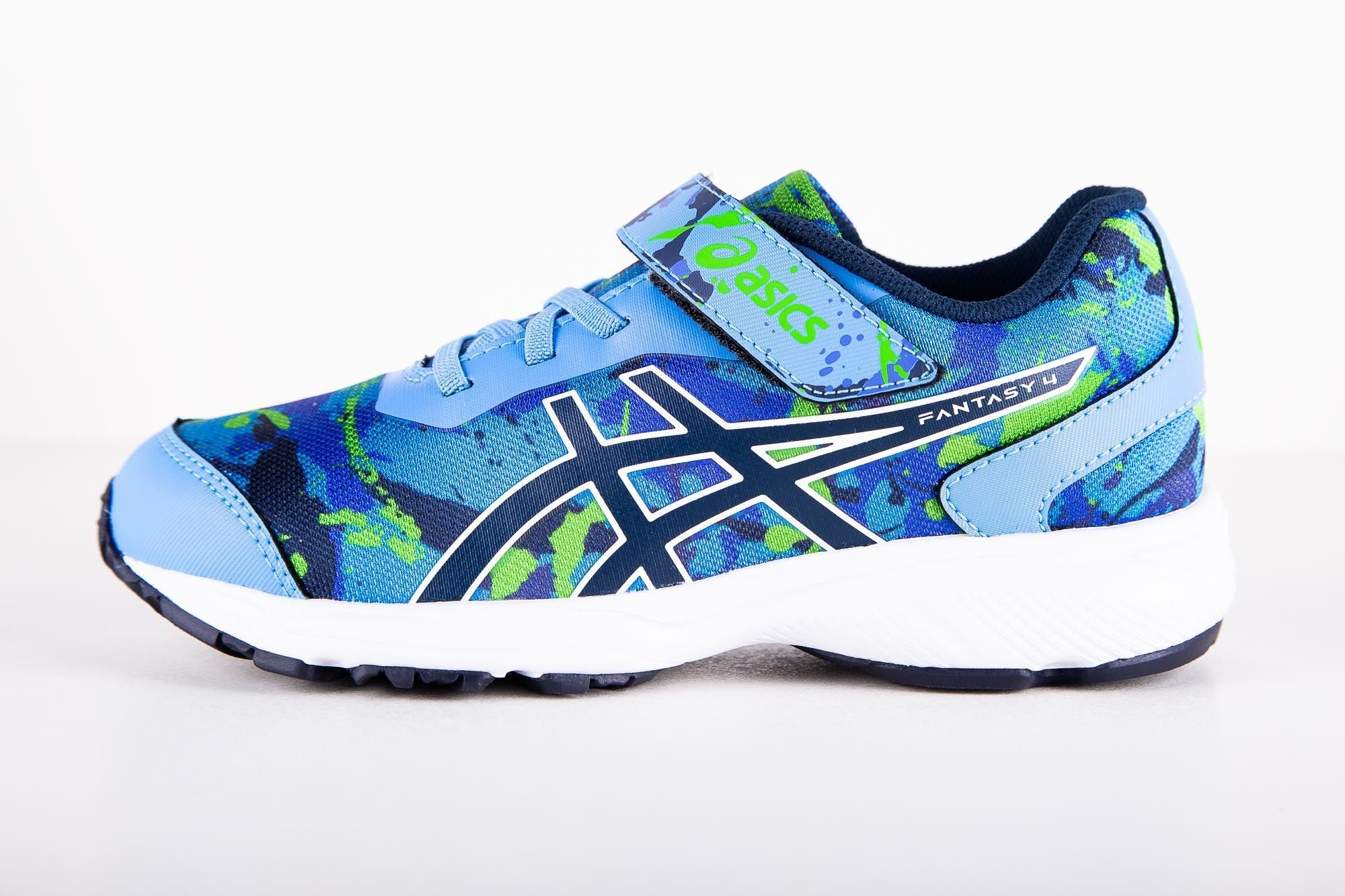 Tênis Asics Fantasy 4 Infantil Azul 2