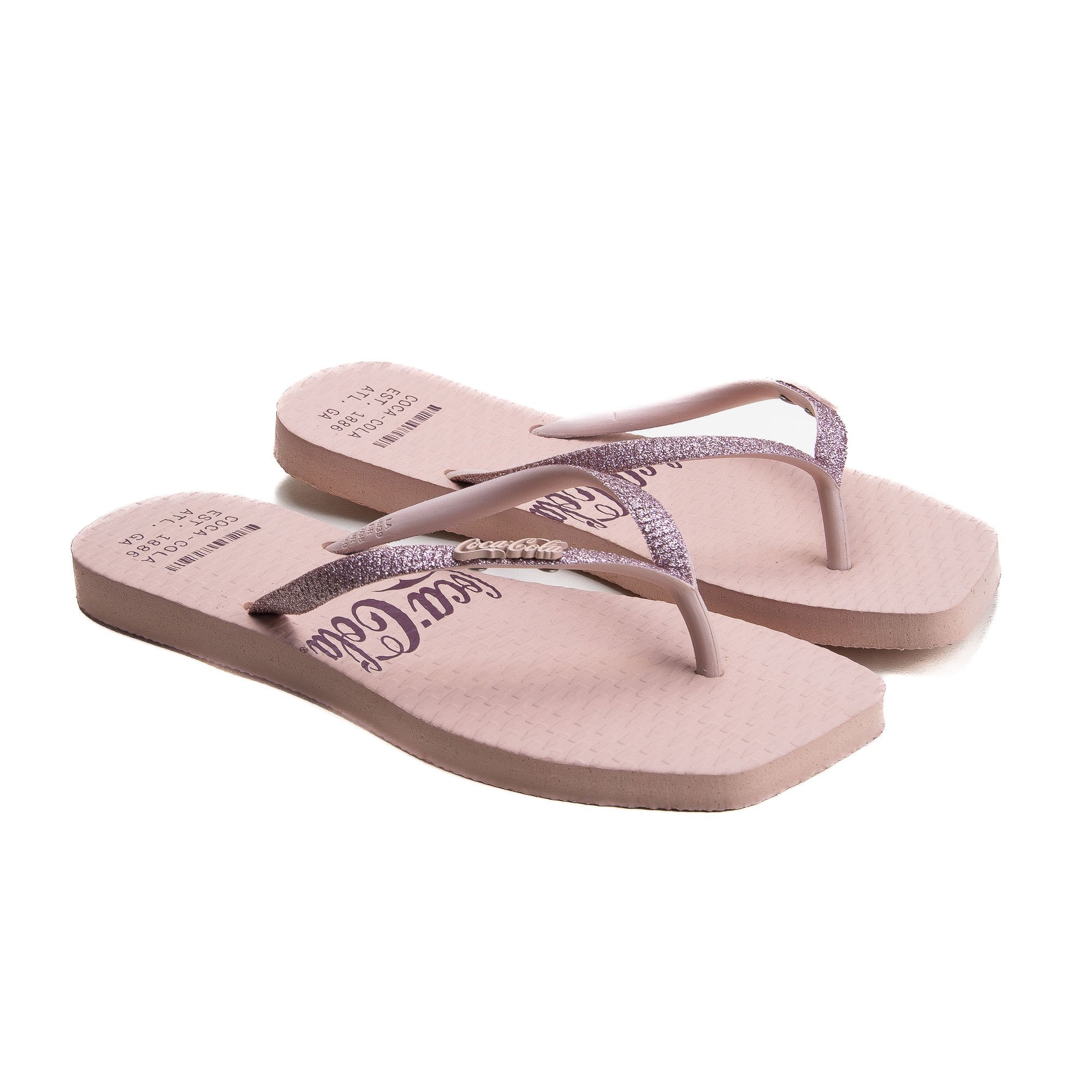 Chinelo Coca Cola Alma Square Feminino