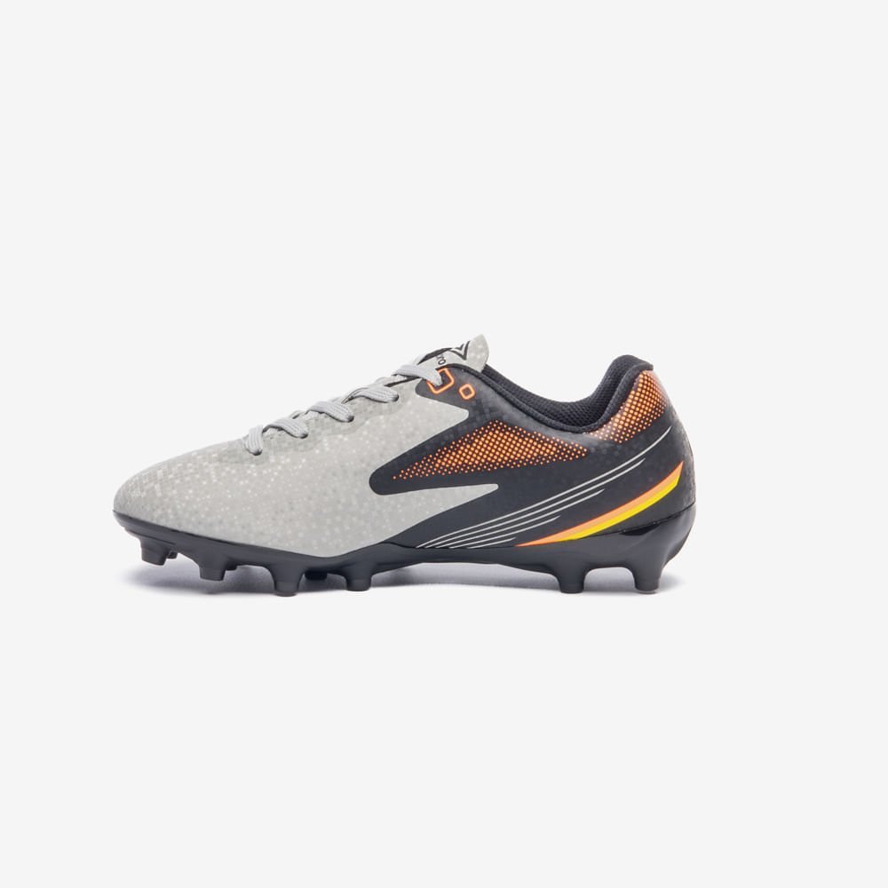 Chuteira Umbro Techno II Jr Campo Cinza 4