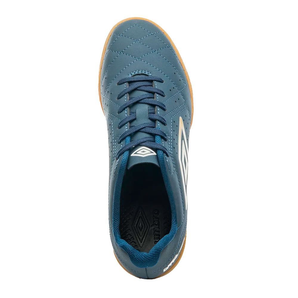 Chuteira Umbro Neo Striker Futsal Azul Petróleo 4