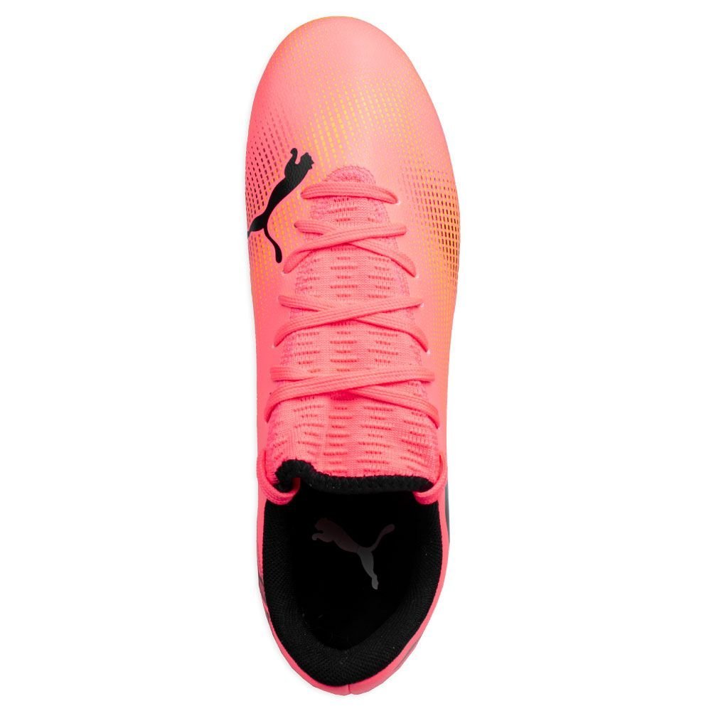 Chuteira Puma Future 7 Play Campo Rosa 4