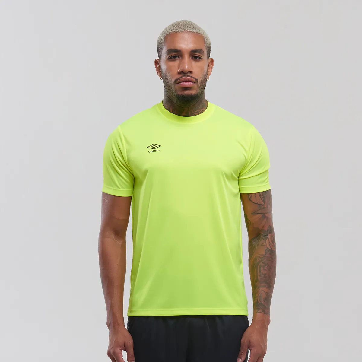 Camiseta Masculino Adulto Treino Academia Umbro Legacy Verde 5
