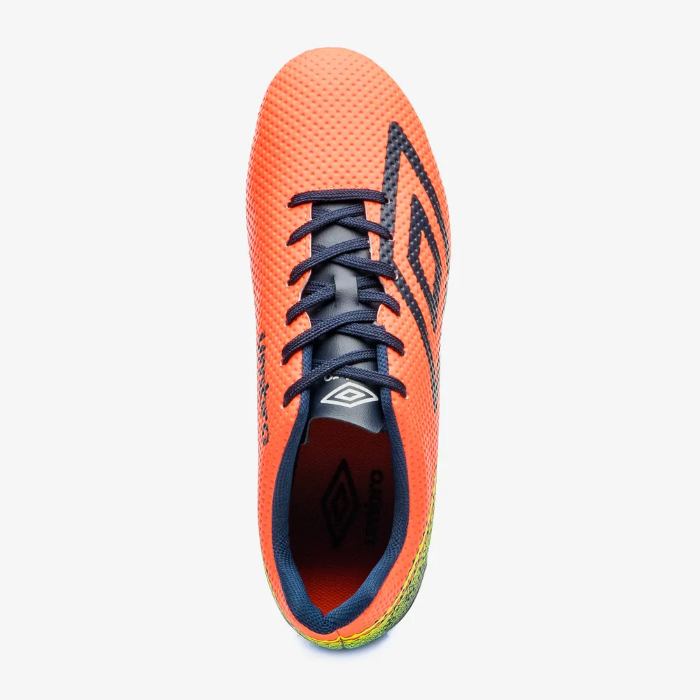 Chuteira Umbro Force Campo Laranja 3