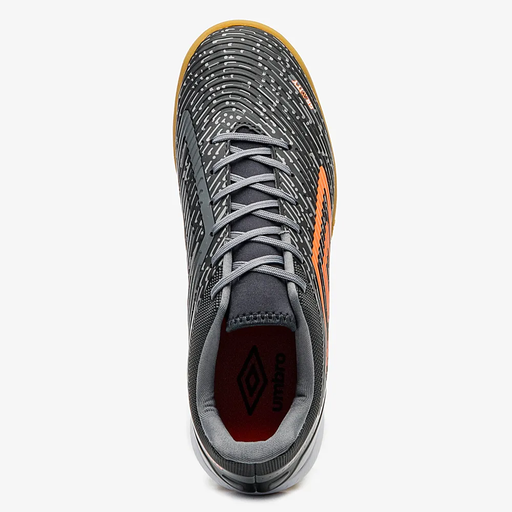 Chuteira Umbro Gravity Futsal Cinza 3