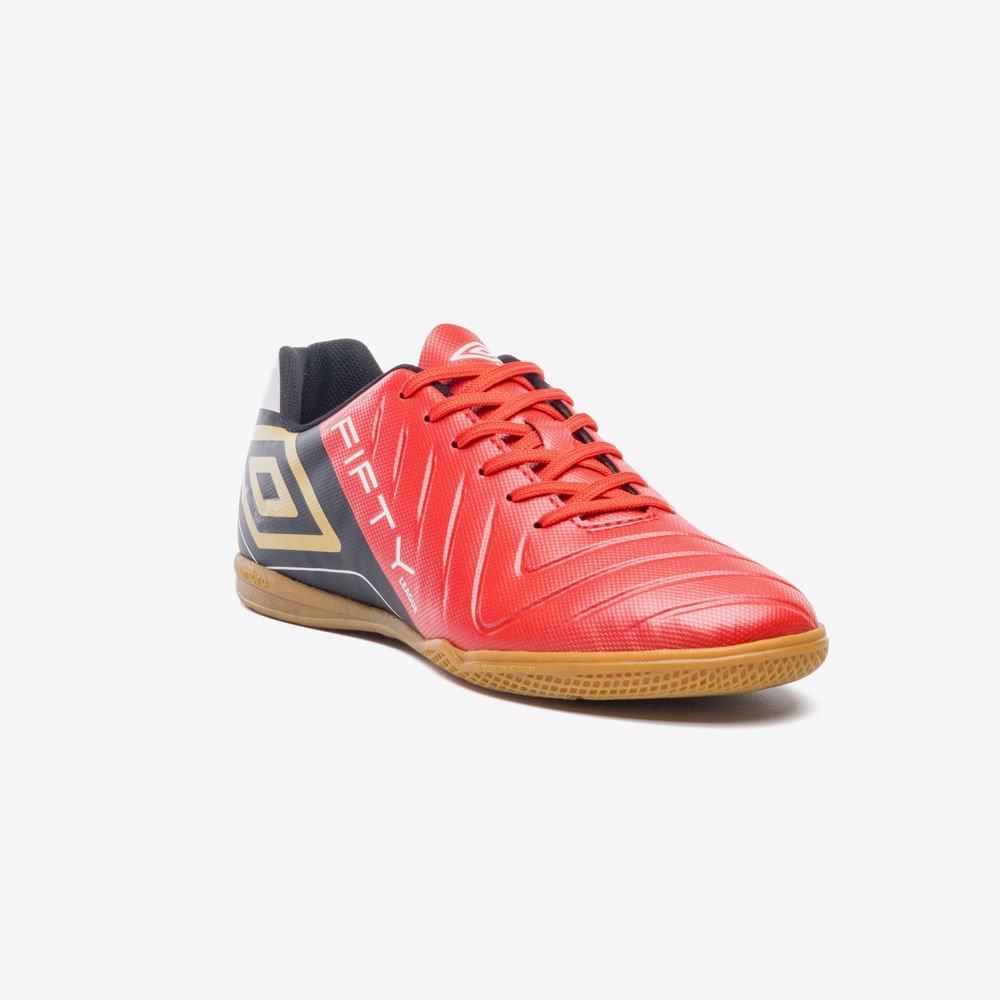 Chuteira Umbro Fifty VI Futsal Vermelho 2