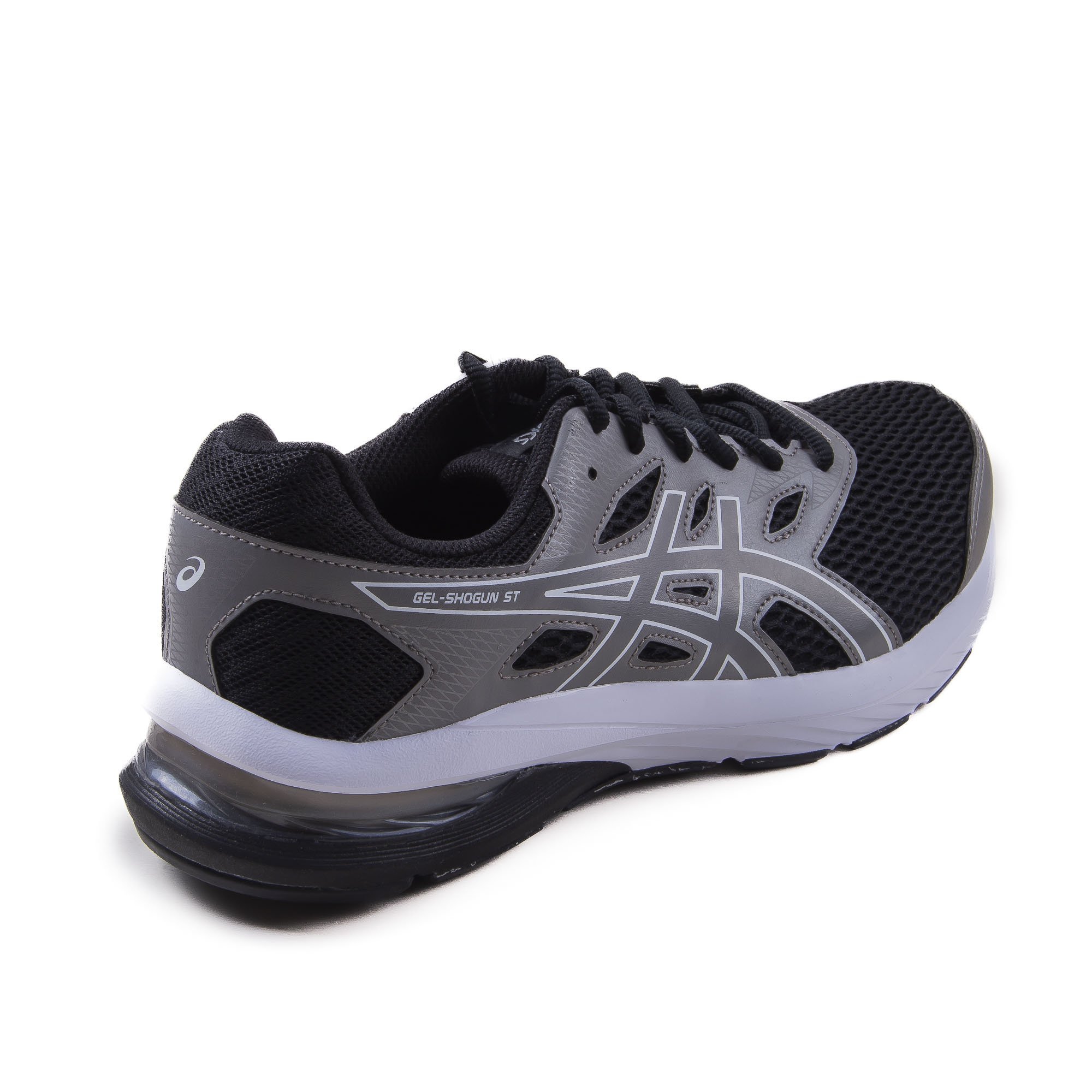 Tênis Asics Gel-Shogun ST Masculino Preto/Prata 4