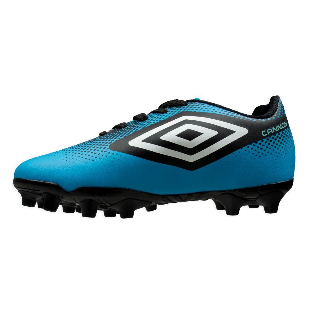 Chuteira Umbro Cannon Jr Campo Azul 3