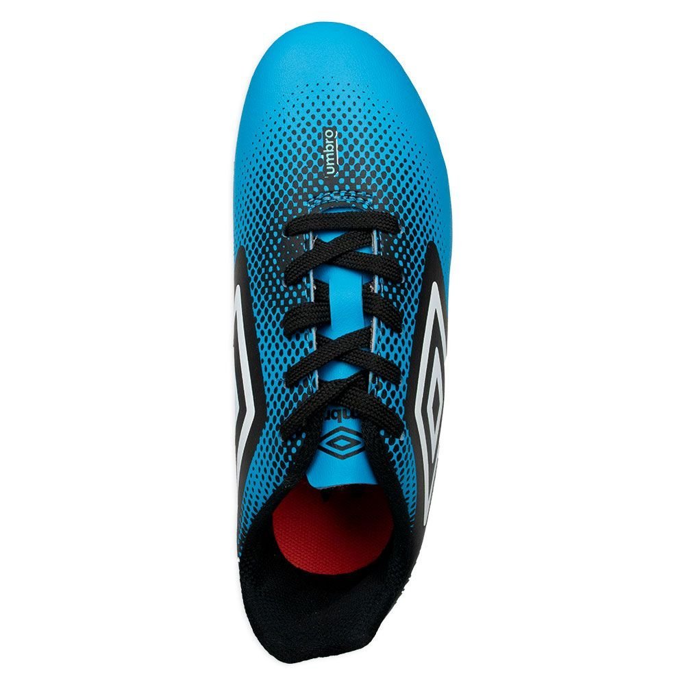 Chuteira Umbro Cannon Jr Campo Azul 4