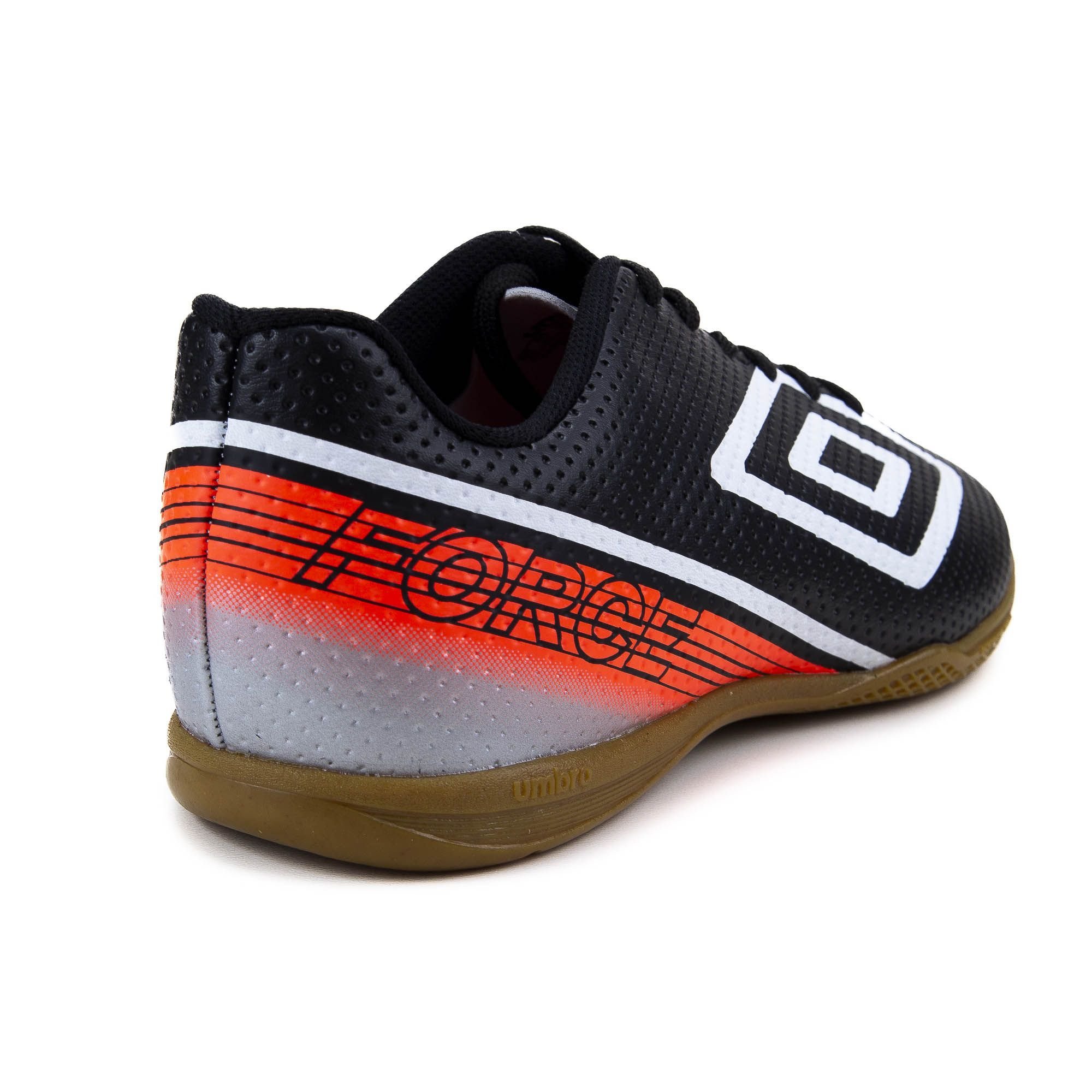 Chuteira Umbro Force Futsal Preto 4