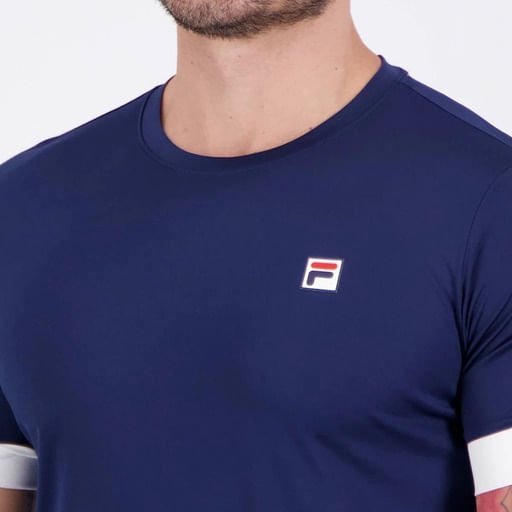 Camiseta Fila Player F-Box II Masculina Azul 4