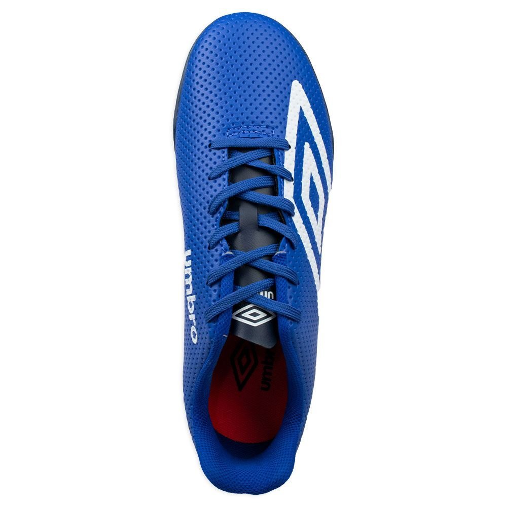Chuteira Umbro Force Society Azul Azul 4