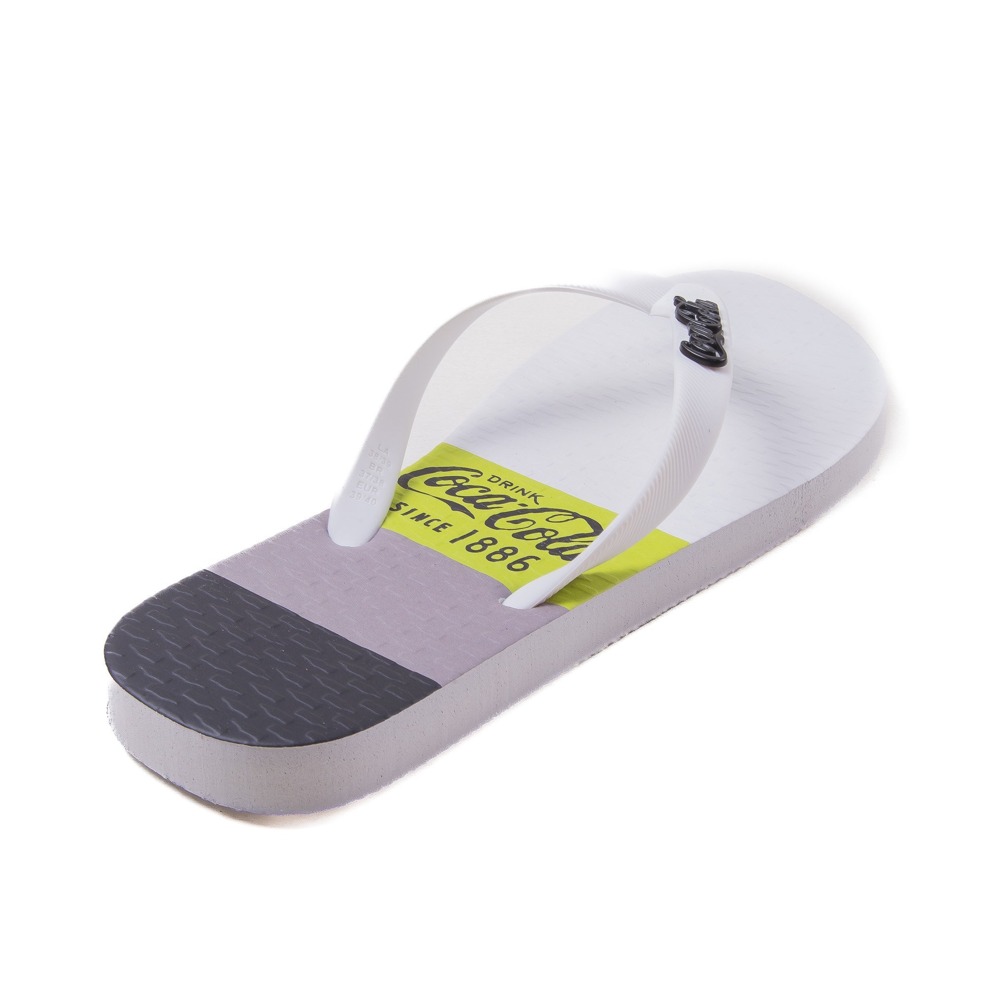 Chinelo Coca Cola Parlin 2 Masculino Branco 4