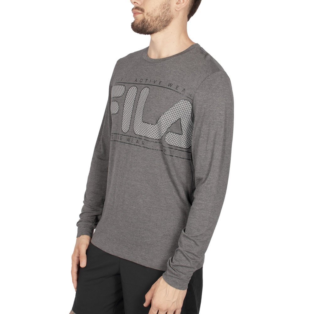Camiseta Fila Comfort Logo Masculino Marinho/Rosa 2