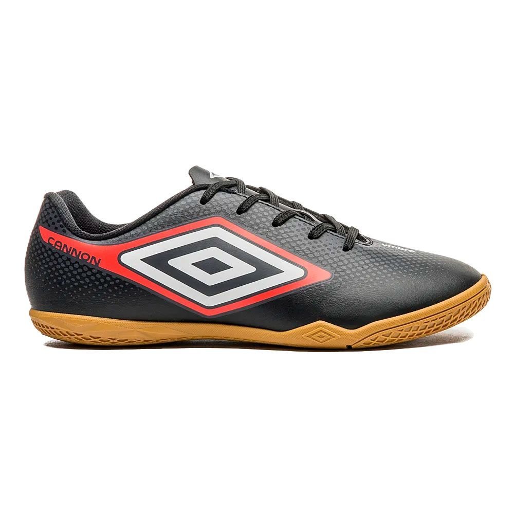 Chuteira Umbro Cannon Futsal Preta