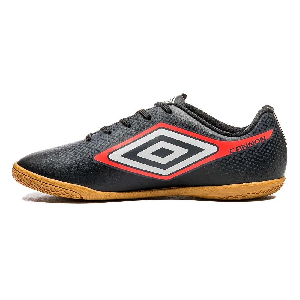 Chuteira Umbro Cannon Futsal Preta Preto 3