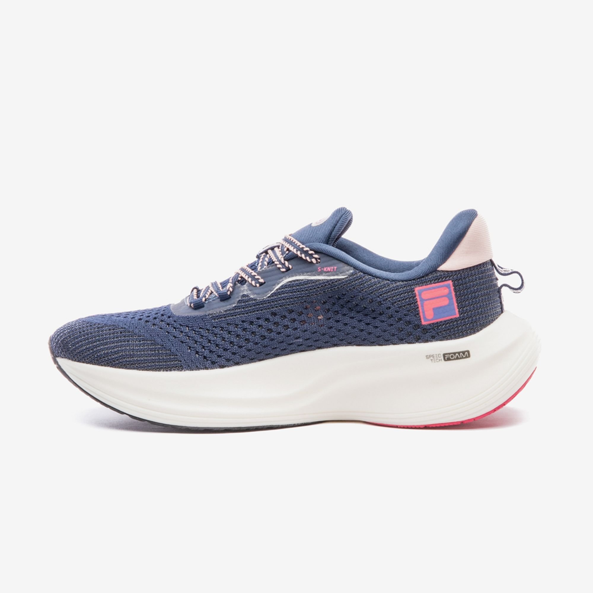 Tênis Fila Racer Speedzone Feminino Azul Marinho/Rosa 3