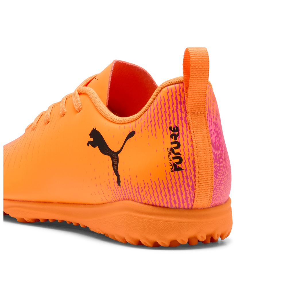 Chuteira Society Juvenil Puma Future 8 Play Laranja 4
