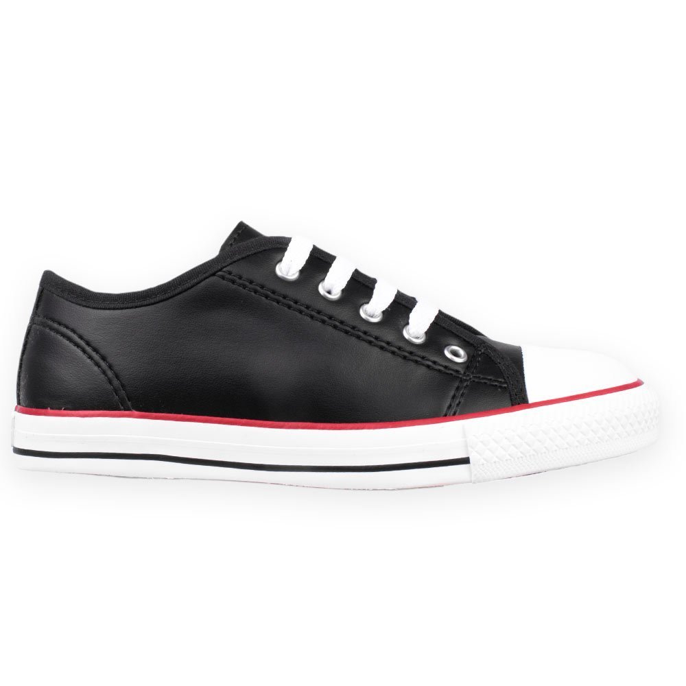 Tênis Infantil Diversão Low Preto