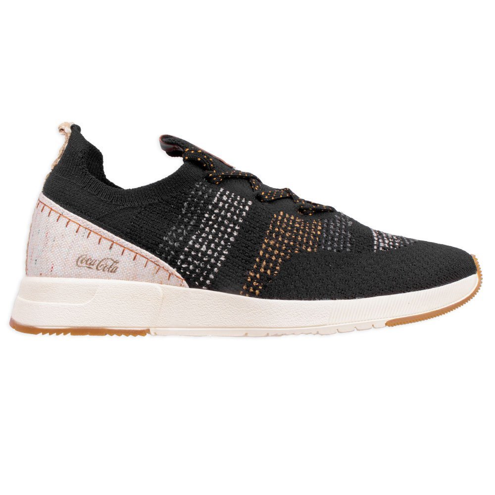 Tênis Coca Cola Sense Andes Knit Preto Feminino