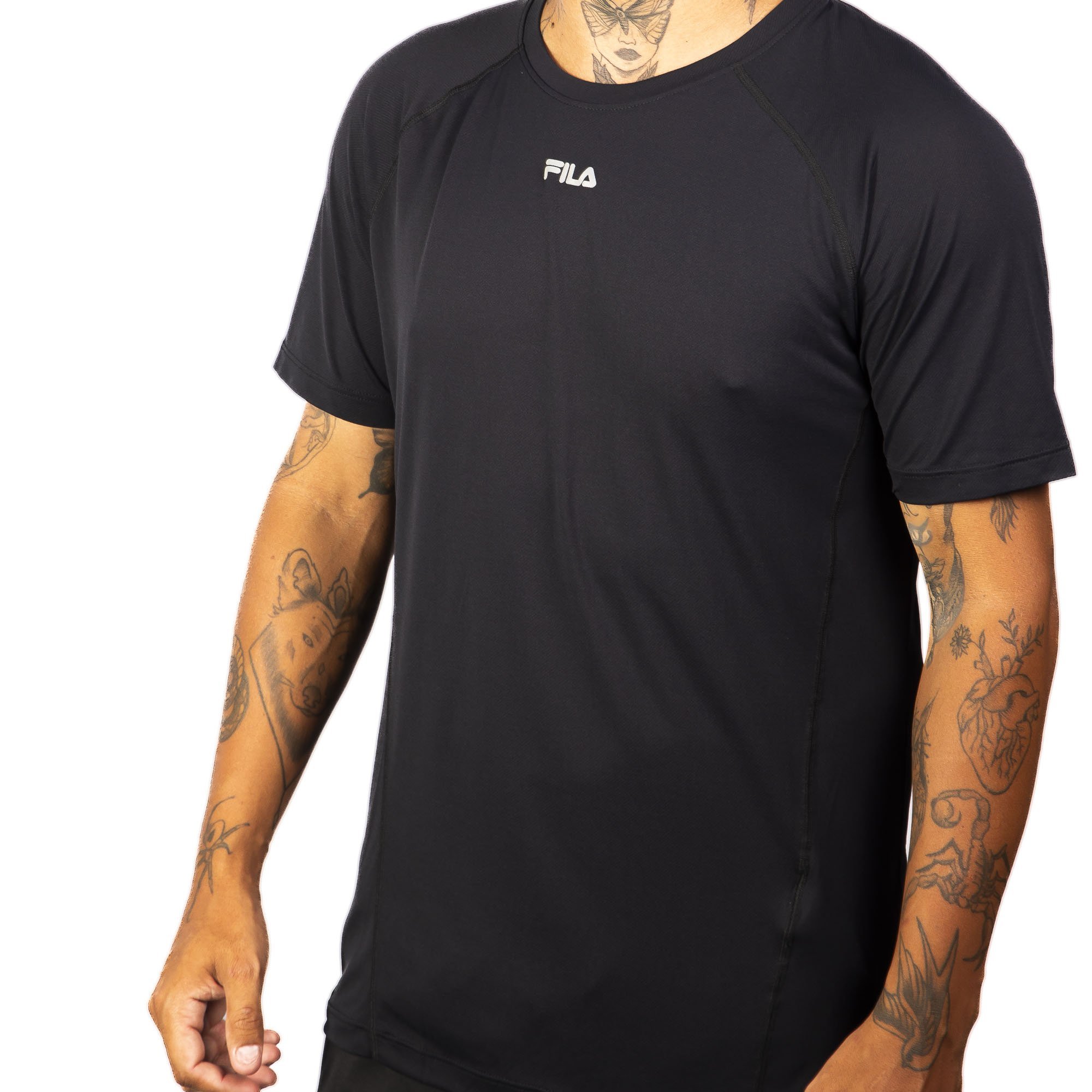 Camiseta Fila Bio III Masculina Preto 3
