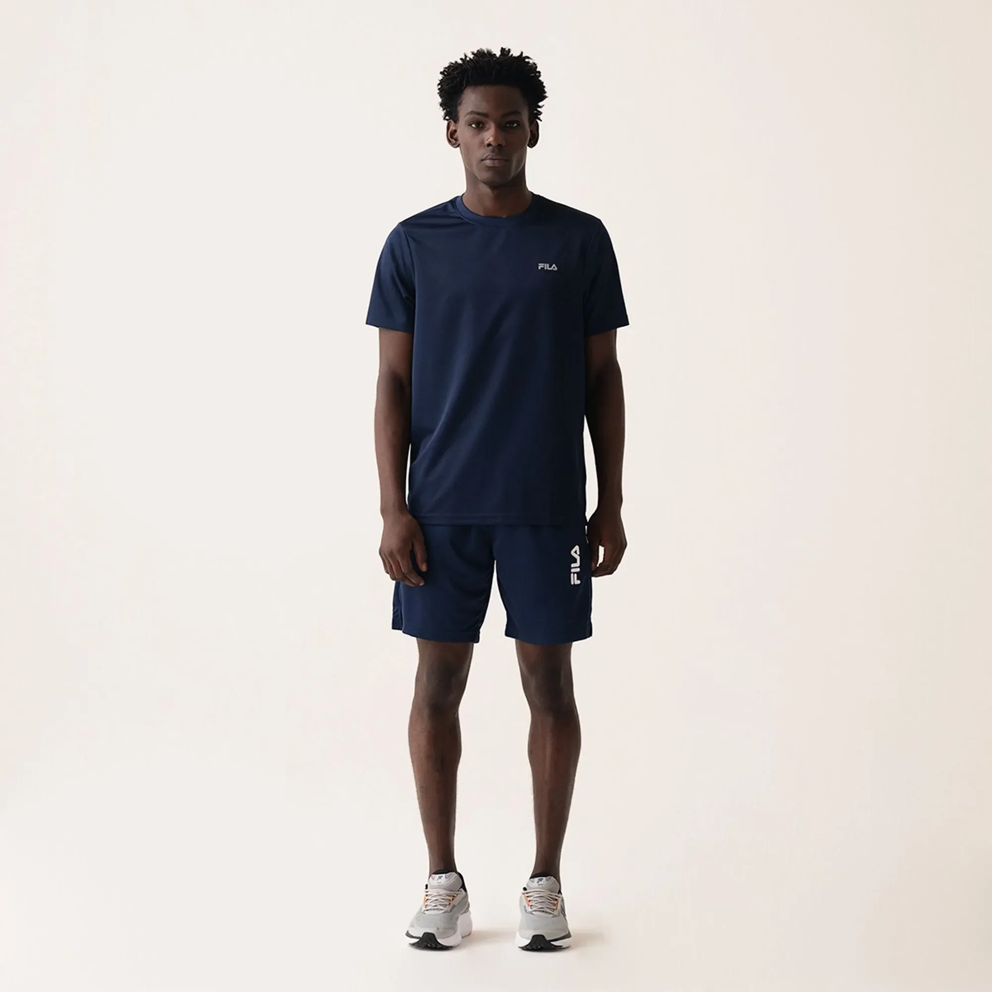 Camiseta Fila Basic Sports II Masculina Azul Marinho 2