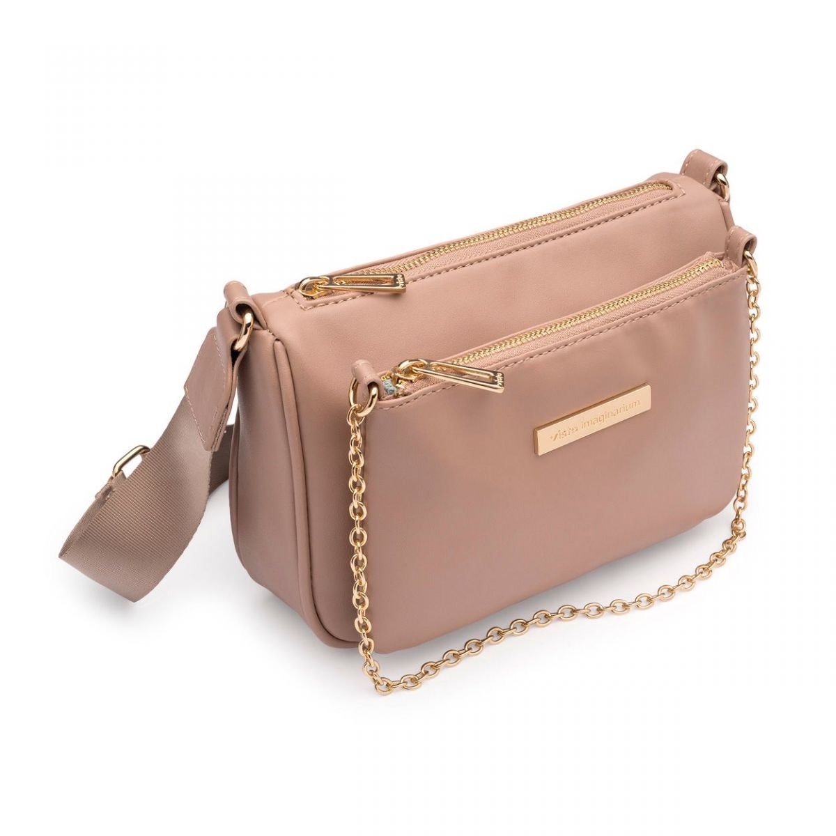 Bolsa 2 Em 1 Modular Bege Bege 3