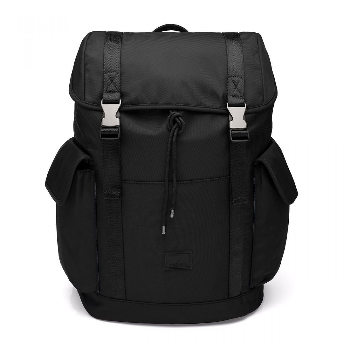 Mochila Laptop Utilitaria Preta Metais Preto 1