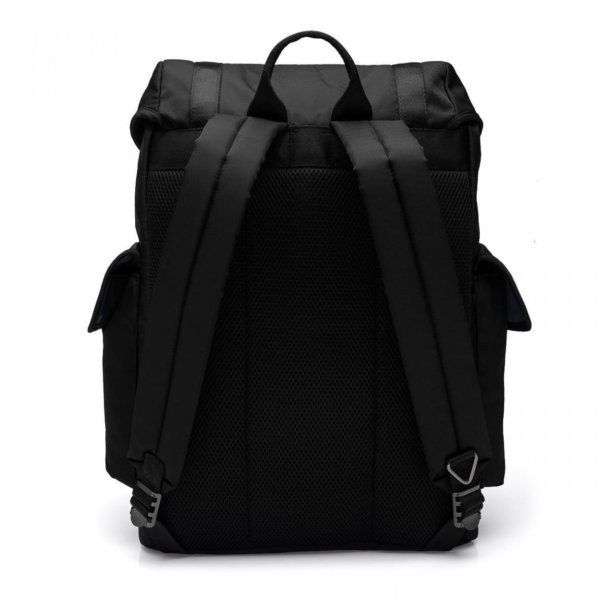 Mochila Laptop Utilitaria Preta Metais Preto 3